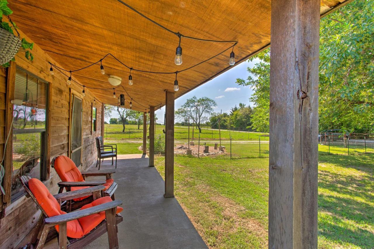 Texas Cabin On 130 Acres Walk To Lake Ray Roberts Collinsville Exterior foto